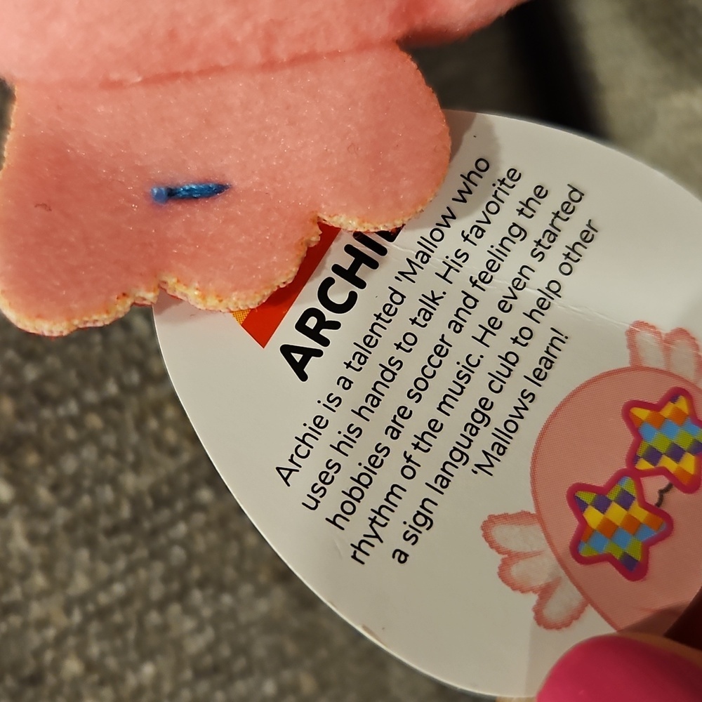 Mcdonald's Squishmallow Toy Archie - Picture 3 of 3